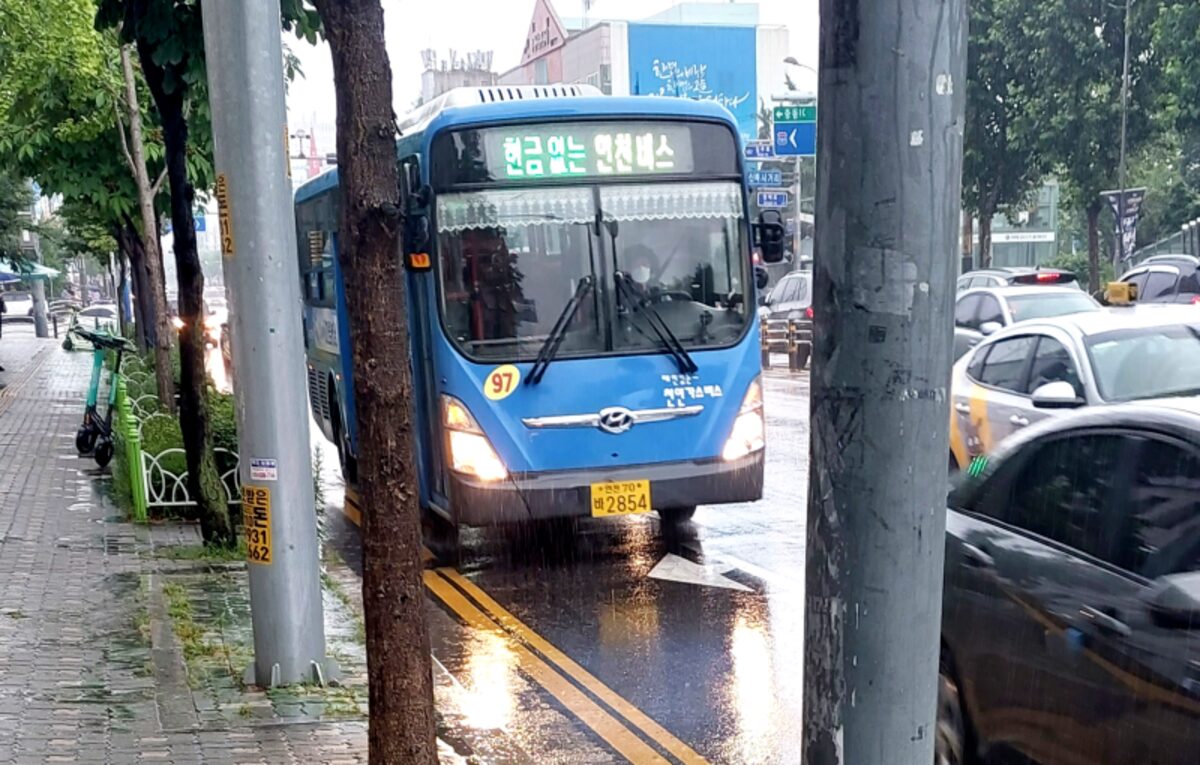 현금없는 버스, 인천 버스 계좌이체, 인천 시내버스 요금, 인천 버스 환승