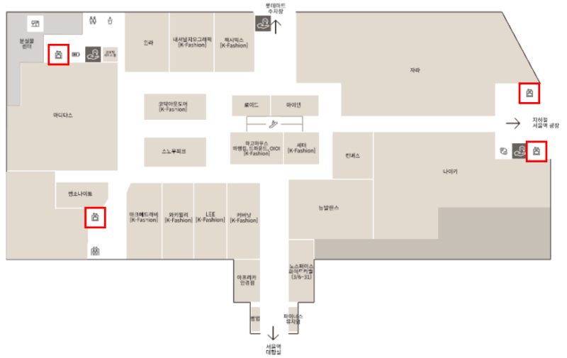 서울 뚜벅이 여행, 서울역 물품보관함, 서울역 짐보관, 서울역 캐리어 보관